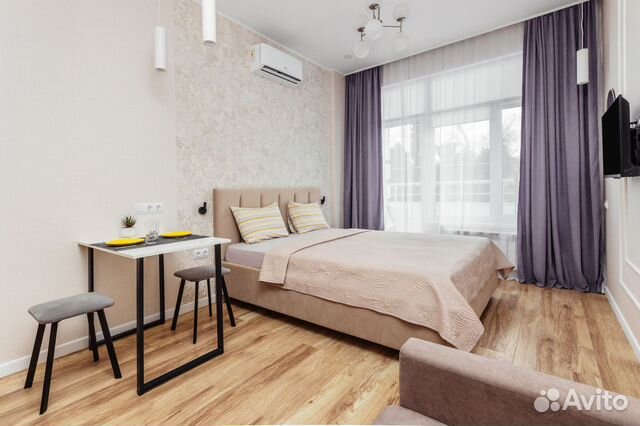 

Квартира-студия, 20 м², 2 кровати