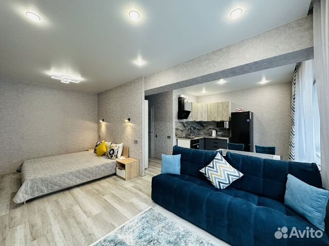

Квартира-студия, 40 м², 2 кровати