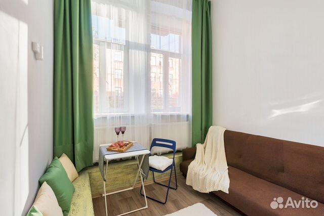 

Квартира-студия, 19 м², 2 кровати