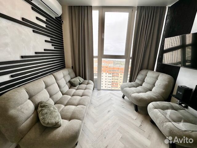 

1-к. квартира, 40 м², 2 кровати