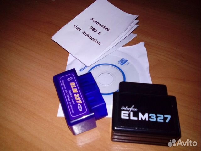 Bluetooth сканер Elm327, 1.5 и 2.1