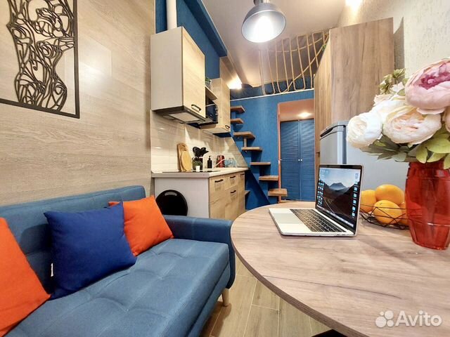 

Квартира-студия, 17 м², 2 кровати