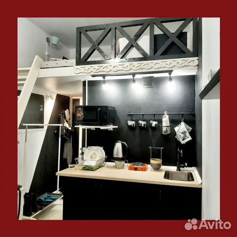 

Квартира-студия, 16 м², 2 кровати