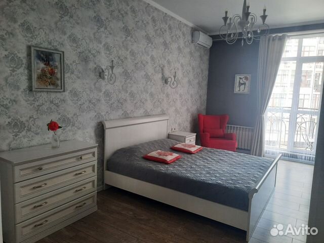 

1-к. квартира, 45 м², 2 кровати