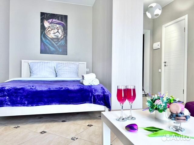 

Квартира-студия, 34 м², 2 кровати