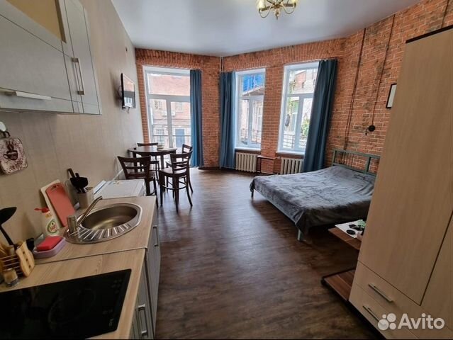 

Квартира-студия, 31 м², 2 кровати