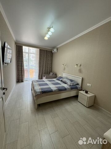 

1-к. квартира, 54 м², 2 кровати