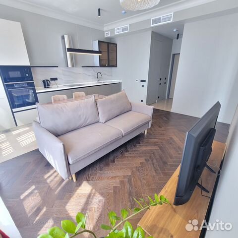 

1-к. квартира, 50 м², 2 кровати