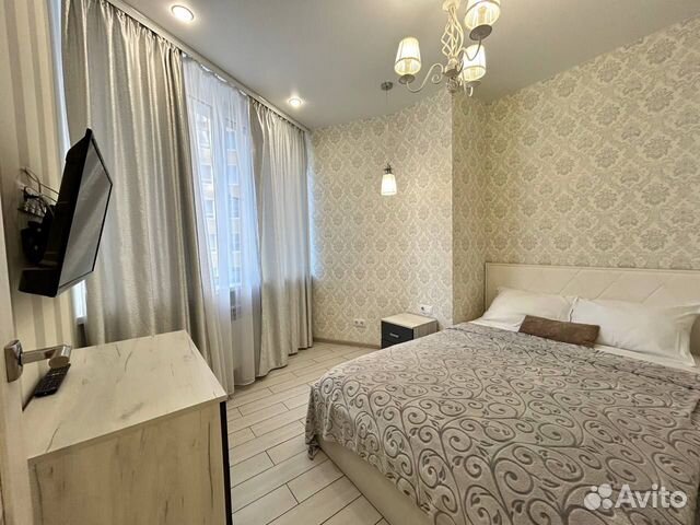 

1-к. квартира, 37 м², 2 кровати