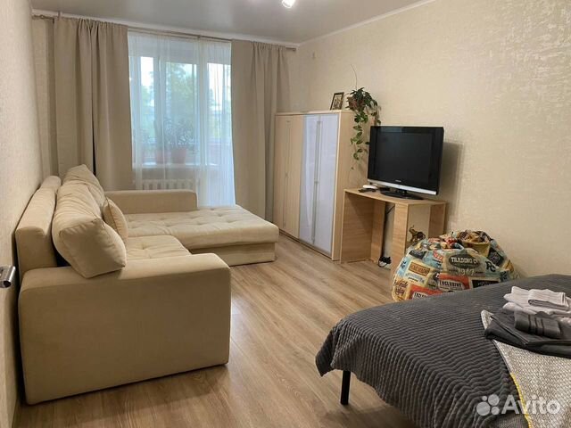 

1-к. квартира, 38 м², 2 кровати