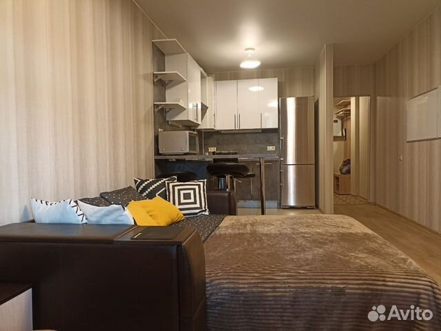 

Квартира-студия, 33 м², 2 кровати