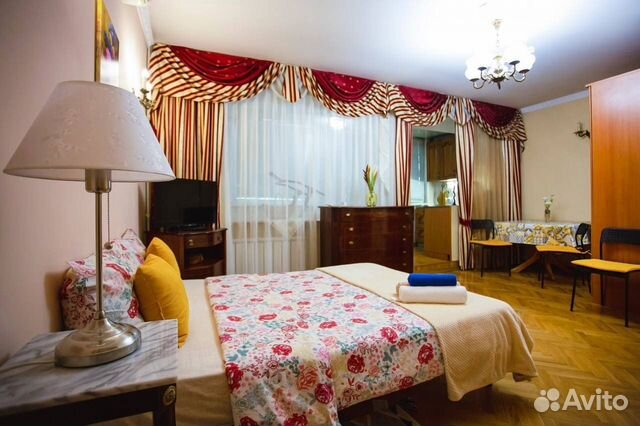 

1-к. квартира, 48 м², 3 кровати