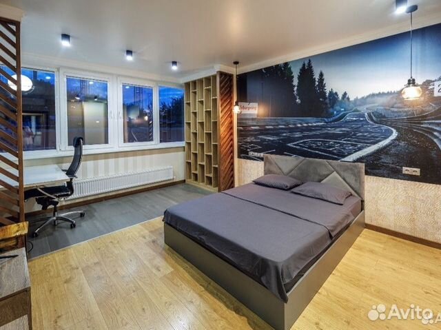 

1-к. квартира, 50 м², 2 кровати
