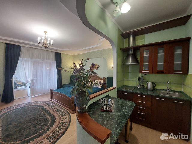

Квартира-студия, 35 м², 3 кровати