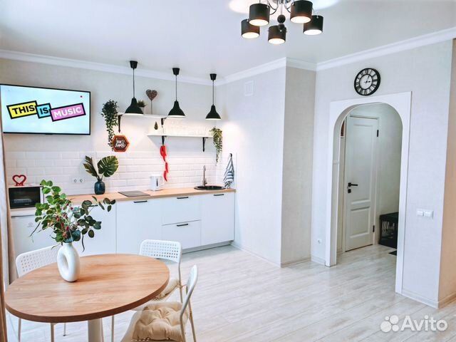 

Квартира-студия, 34 м², 2 кровати