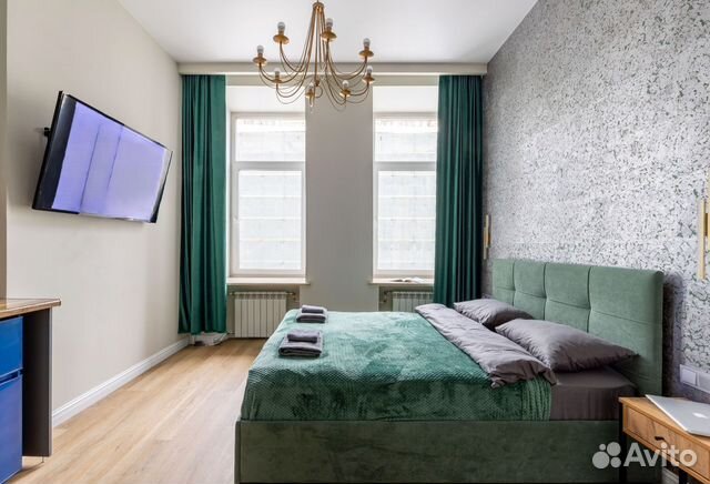 

Квартира-студия, 26 м², 2 кровати