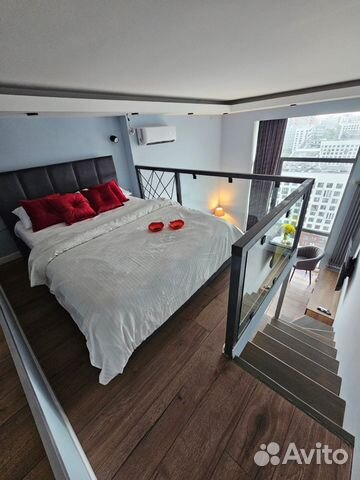 

Квартира-студия, 30 м², 2 кровати