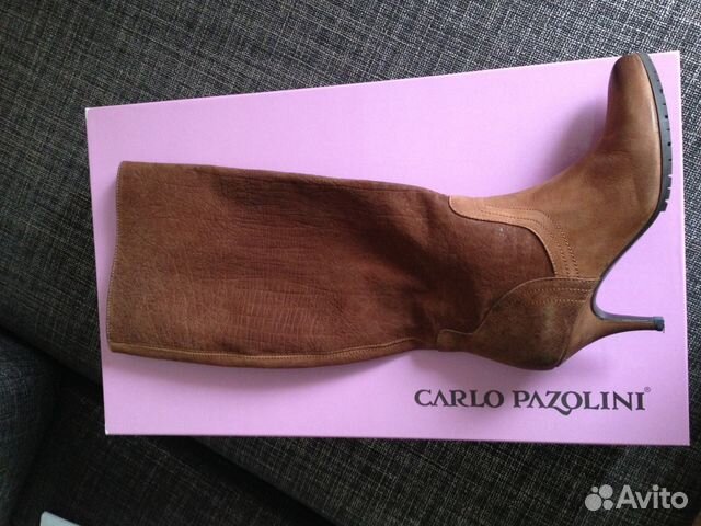 Сапоги женские осень Carlo Pazolini р.38 св-коричн