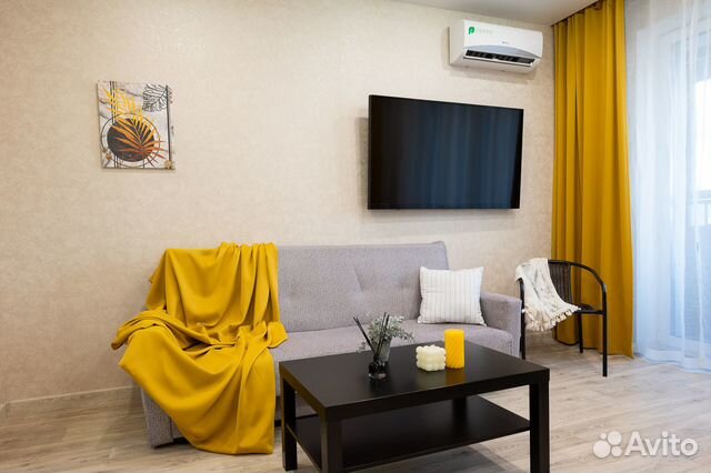 

1-к. квартира, 39 м², 2 кровати