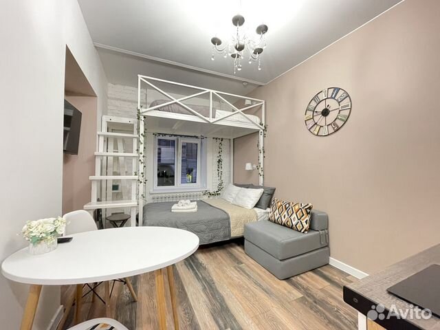 

Квартира-студия, 23 м², 3 кровати