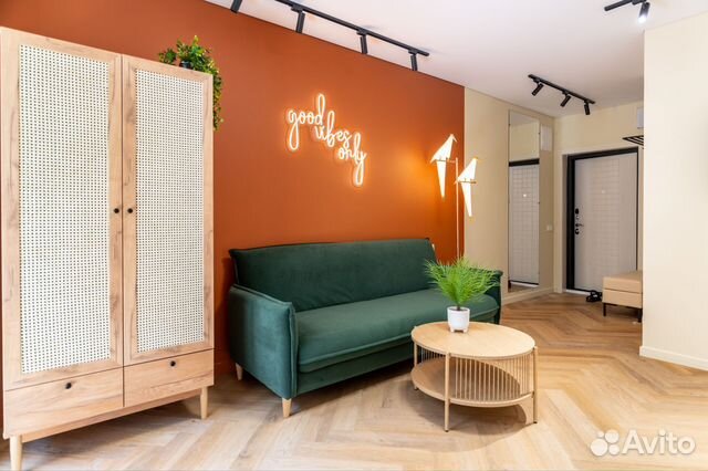 

Квартира-студия, 34 м², 2 кровати