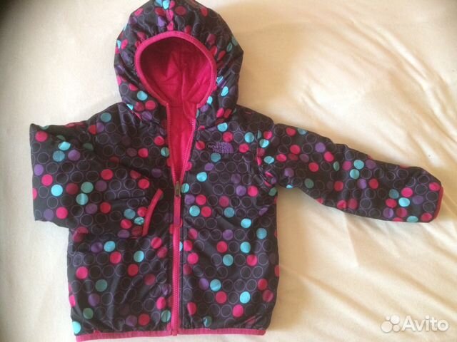 Двусторонняя куртка North Face, р. 3 года Двусторонняя куртка North Face, р. 3 года