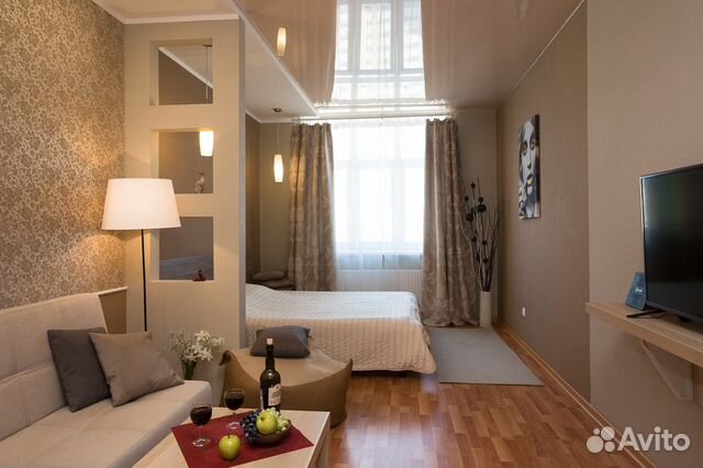 

1-к. квартира, 35 м², 2 кровати