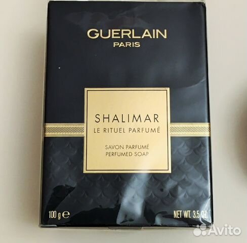 Мыло от Guerlain. Shalimar Perfumed Soap Мыло от Guerlain. Shalimar Perfumed Soap