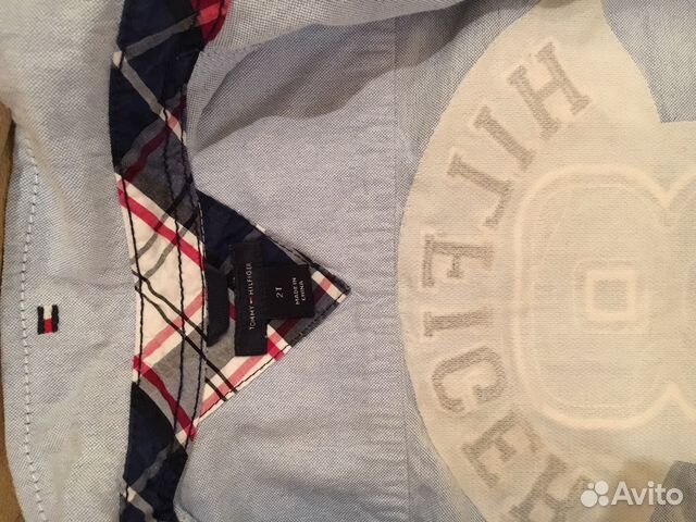Рубашка Tommy Hilfiger оригинал 2года Рубашка Tommy Hilfiger оригинал 2года