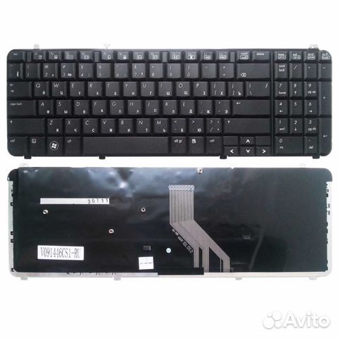 Клавиатура для ноутб. HP dv6-1000. Отп. в регионы