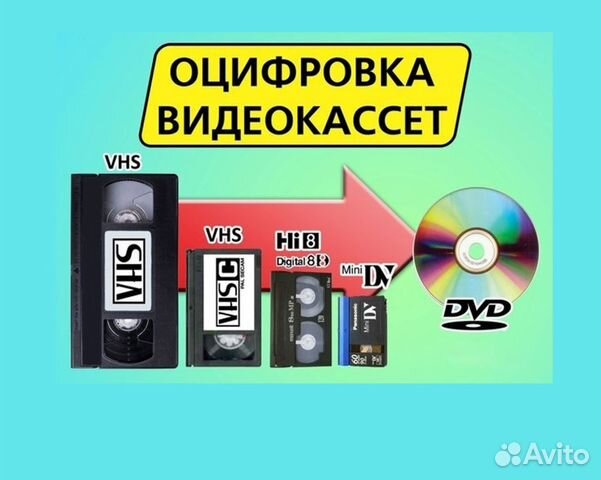 Оцифровка видеокассет любого формата