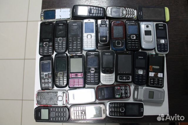 Телефоны Nokia на зч или восстановление