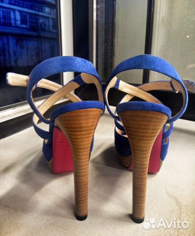 Замшевые сандалии Luciano Padovan 40 р