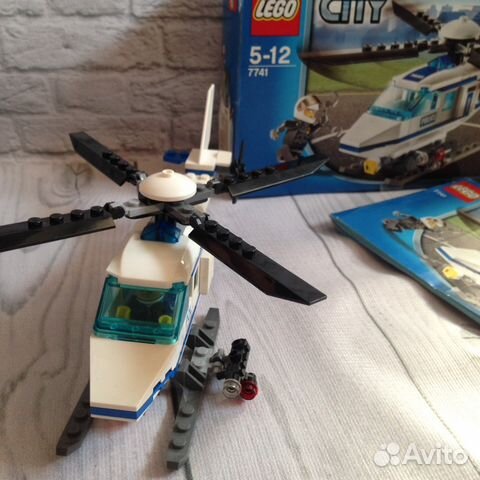 Lego 7741 Полицейский вертолёт Lego 7741 Полицейский вертолёт