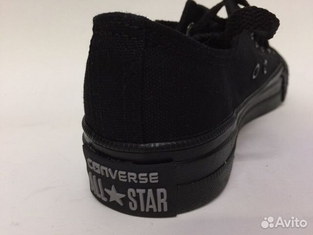 Кеды Converse черные новые от 35 до 45 рр