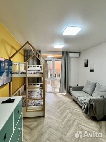 

Квартира-студия, 45 м², 2 кровати
