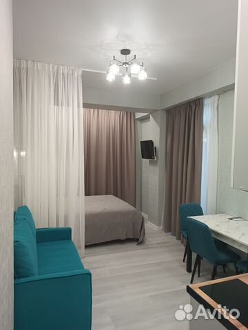 

Квартира-студия, 21 м², 2 кровати