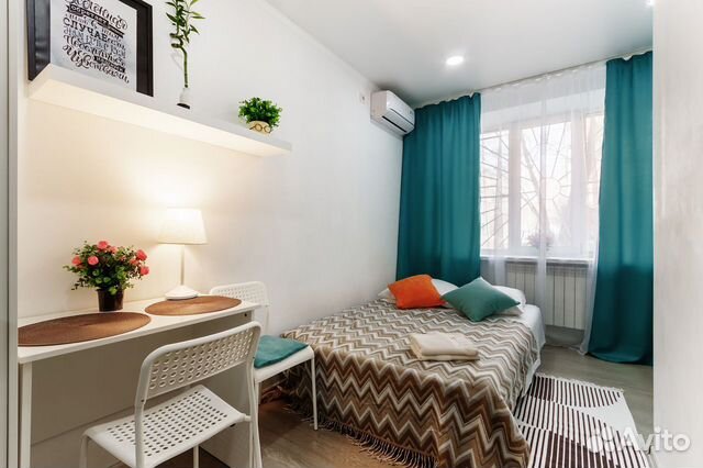 

Квартира-студия, 14 м², 1 кровать
