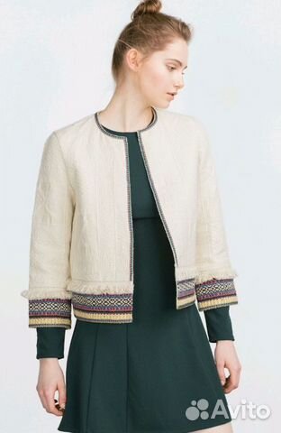 Новая куртка пиджак zara trafaluc М