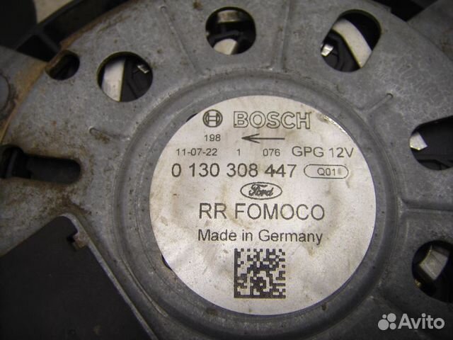 Вентилятор радиатора Ford Focus 3