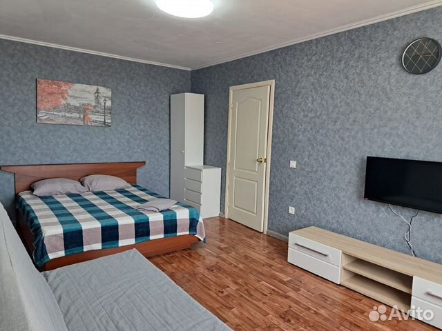 

1-к. квартира, 46 м², 2 кровати