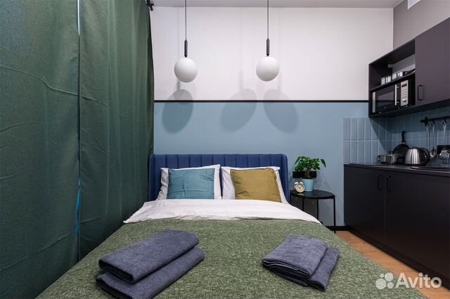 

Квартира-студия в апарт-отеле, 13 м², 1 кровать