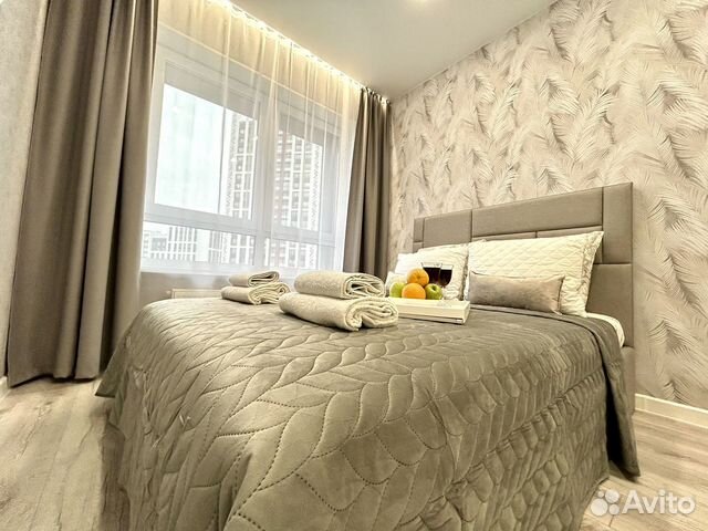 

1-к. квартира, 40 м², 2 кровати