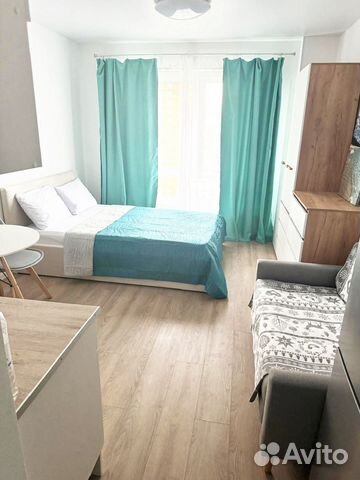 

Квартира-студия, 20 м², 2 кровати