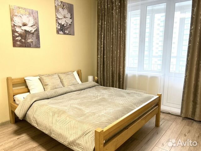 

1-к. квартира, 45 м², 2 кровати