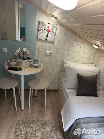 

Квартира-студия, 17 м², 1 кровать