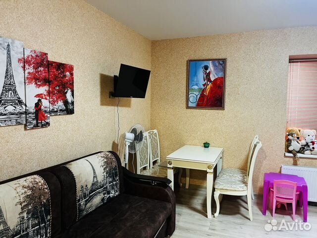 

Квартира-студия, 29 м², 2 кровати