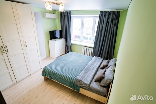 

1-к. квартира, 34 м², 2 кровати