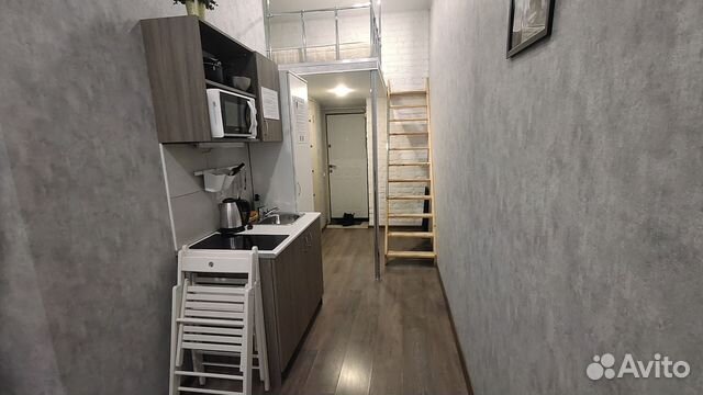 

Квартира-студия, 17 м², 1 кровать