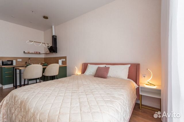 

Квартира-студия, 26 м², 2 кровати